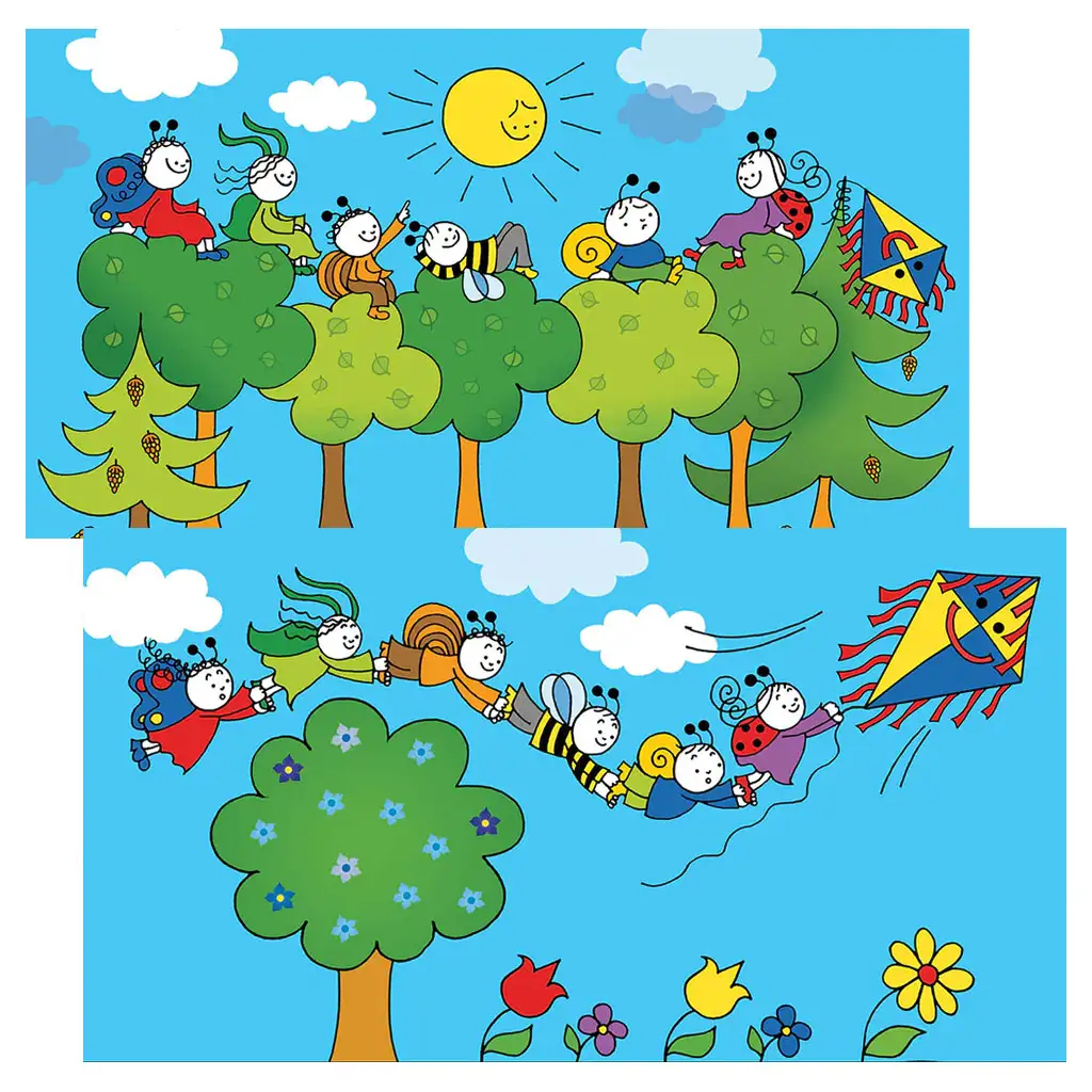 Bartos Erika: Bogyó és Babóca 2. - A papírsárkány diafilm kép 2