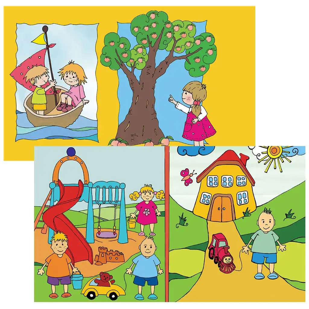 Bölcsis leszek (Poci mesék) diafilm kép 2