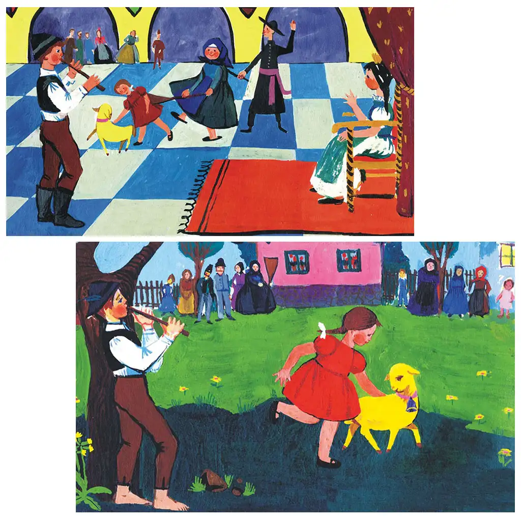 Az aranyszőrű bárány diafilm kép 2