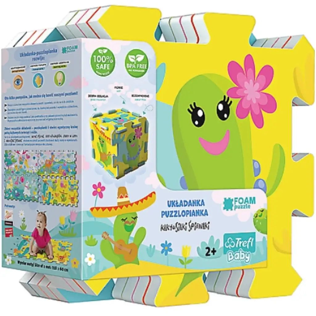 Daloló kaktuszok szivacs puzzle - Terfl kép 1