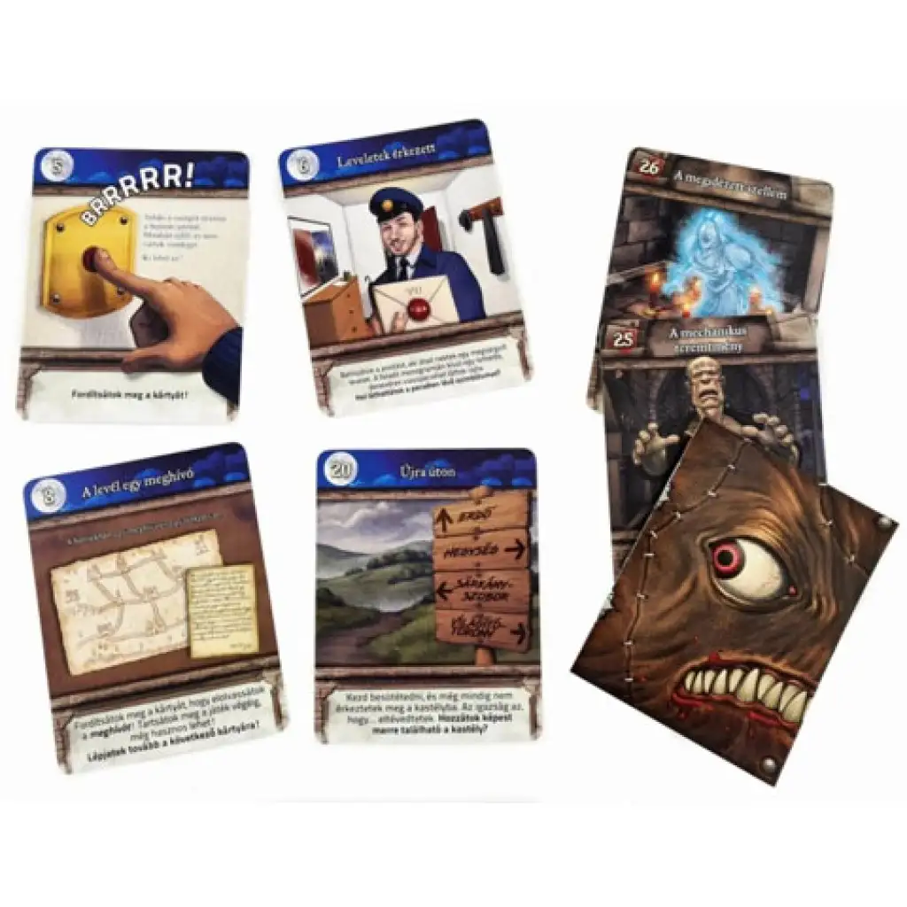 Szabadulópakli: Drakula kastélya társasjáték kép 2