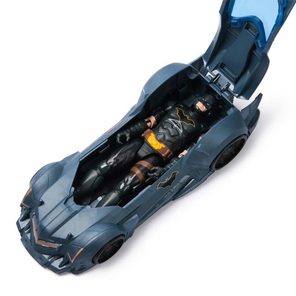 DC Batman: Batman Batmobile járgánya 30cm-es - Spin Master kép 2