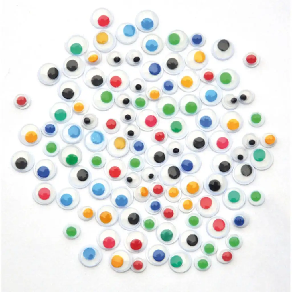 PlayBox: Dekorációs színes szemek 300db-os készlet két méretben