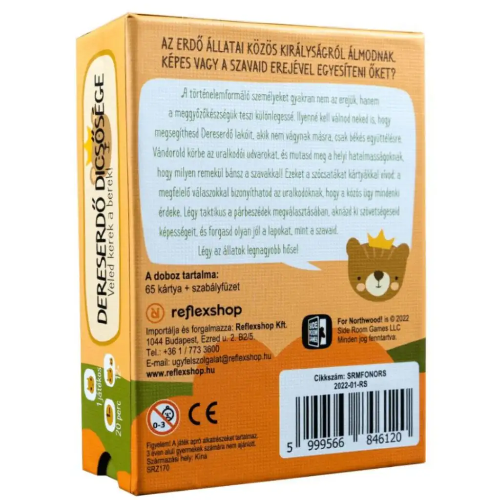 Dereserdő dicsősége társasjáték kép 2