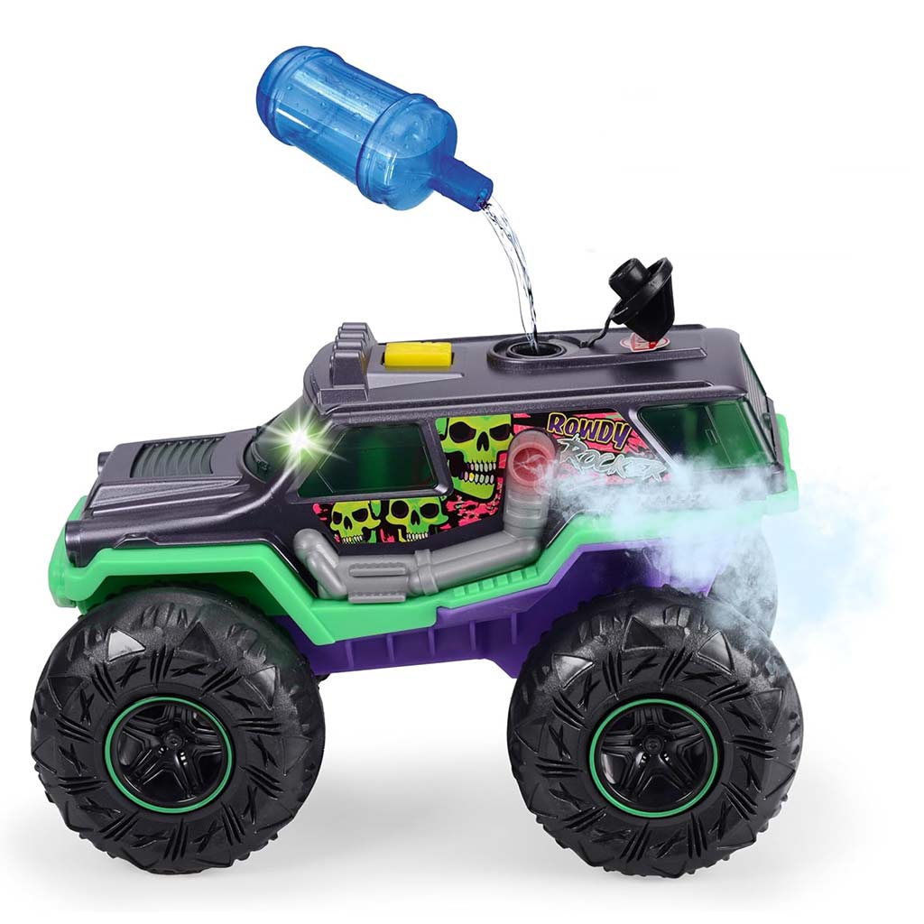 Rowdy Rocker monster truck fénnyel és hanggal - Dickie Toys kép 3