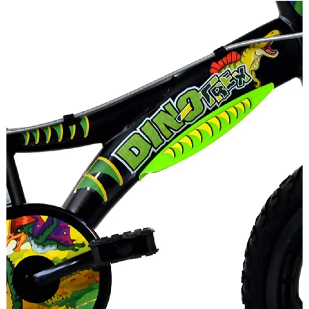 T-Rex dinoszauruszos gyerek bicikli 16-os méretben - Dino Bikes kerékpár kép 3