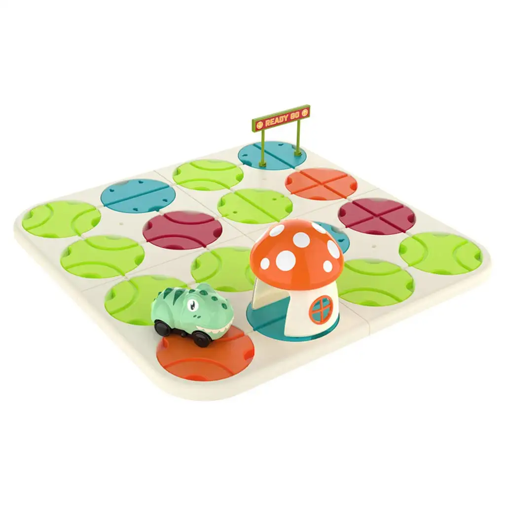 Dinós kalandpálya 34db-os társasjáték kép 2