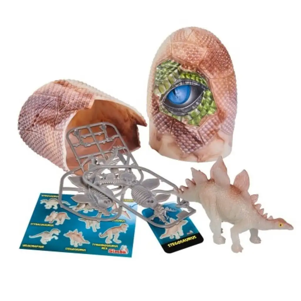 Dinoszurusz játékfigura szett tojásban - Simba Toys kép 2