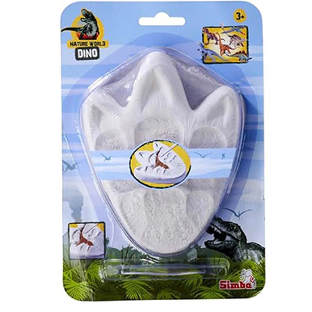 Nature World Dino - Dinoszaurusz lábnyomos meglepetés kifaragó szett - Simba Toys