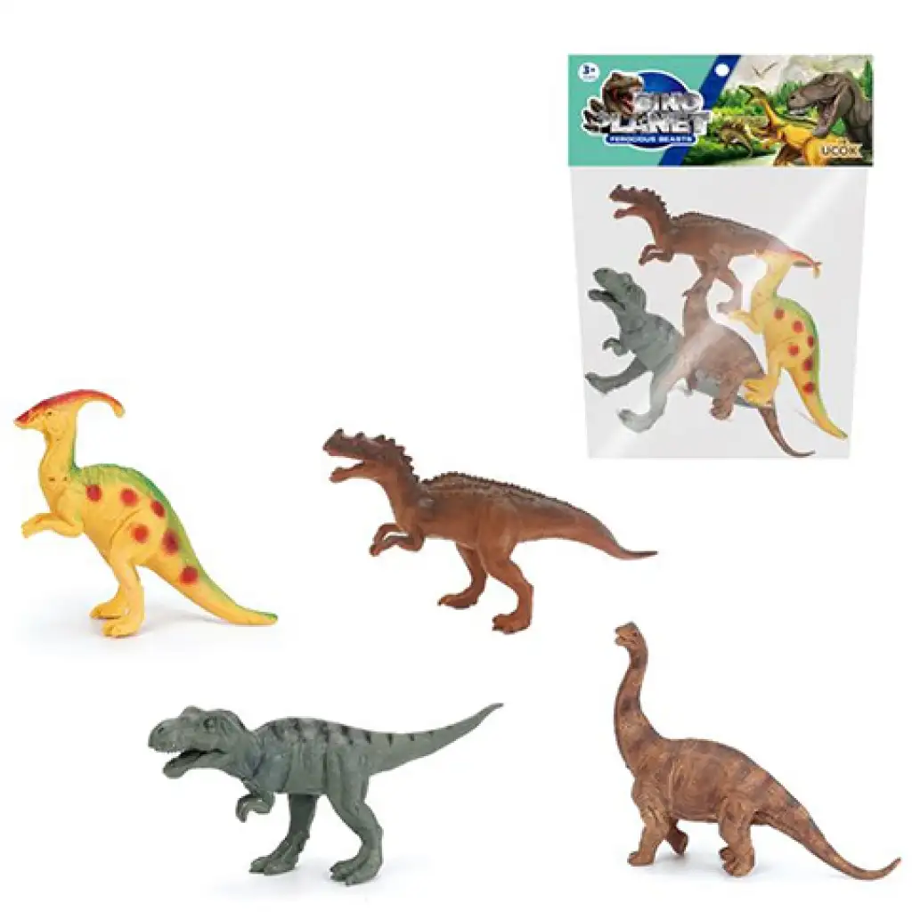 Dinoszaurusz figurák 15cm-es méretben 4db-os szett