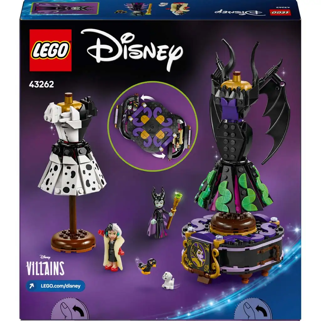 LEGO® Disney: Demóna és Szörnyella de Frász ruhái (43262) kép 2