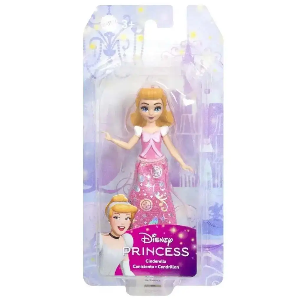 Disney Hercegnők: Mini Hamupipőke hercegnő baba - Mattel