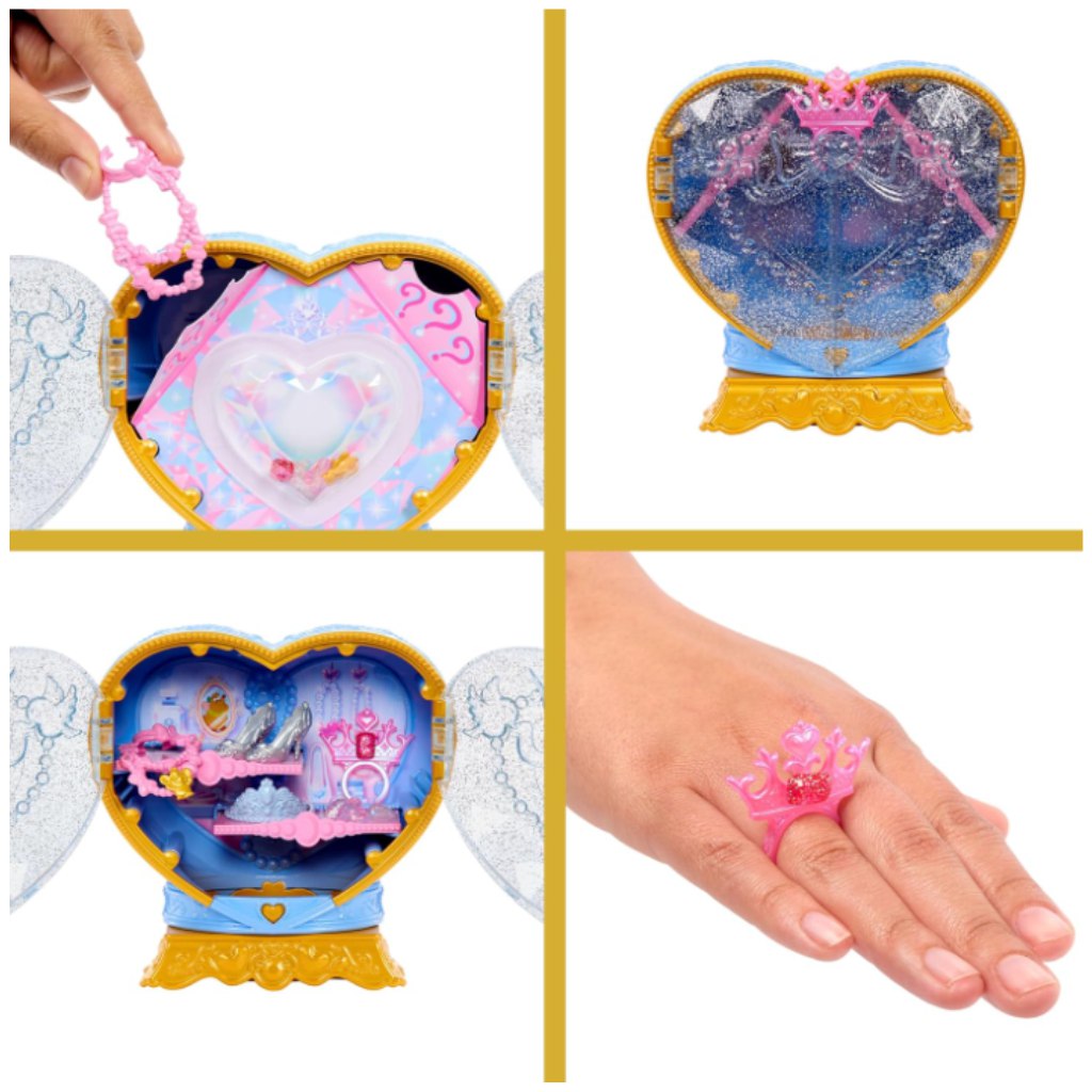 Disney Hercegnők: Csupaszív meglepetés baba - Hamupipőke - Mattel kép 3