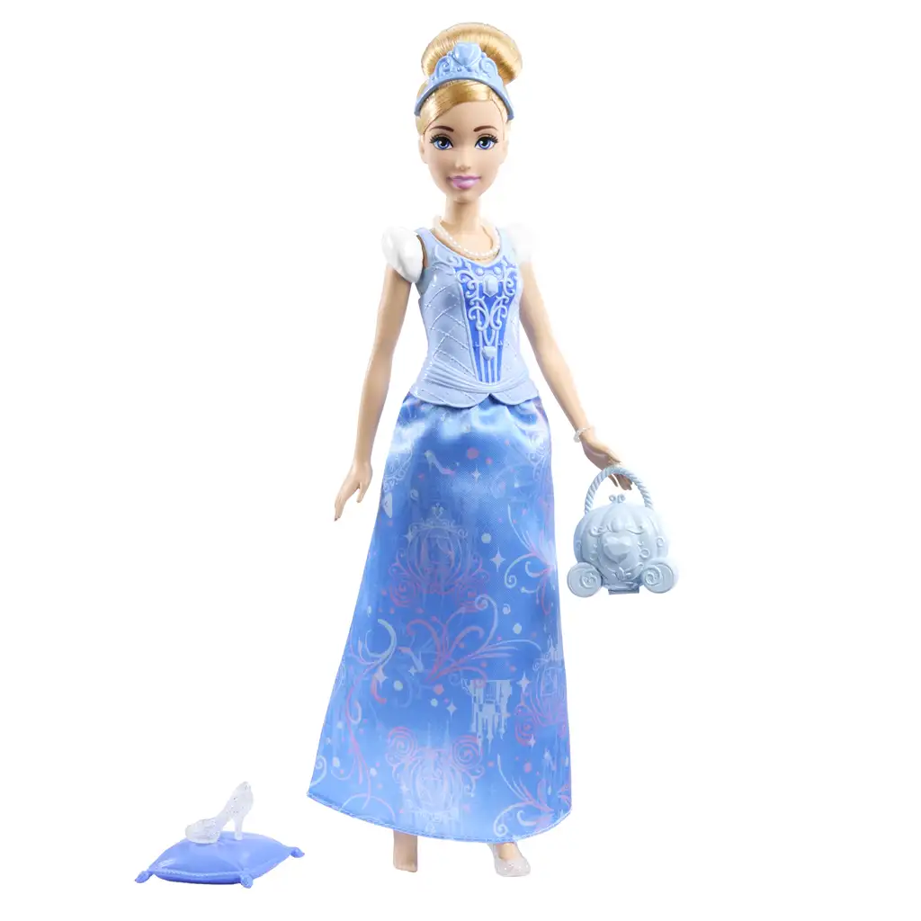 Disney Hercegnők: Mesés játékszett Hamupipőke baba - Mattel kép 2