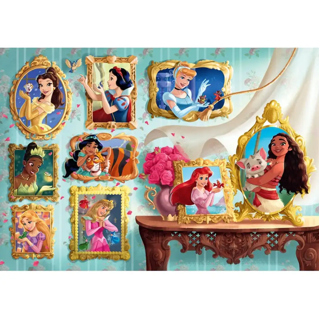 Disney Hercegnők képgaléria 1000db-os puzzle - Clementoni kép 2