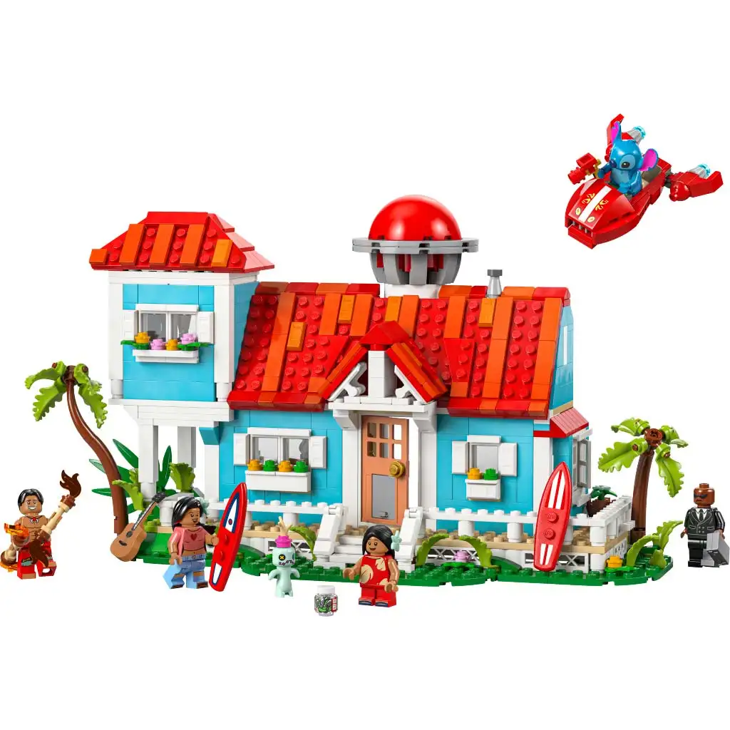 LEGO® Disney: Lilo és Stitch tengerparti háza (43268) kép 7