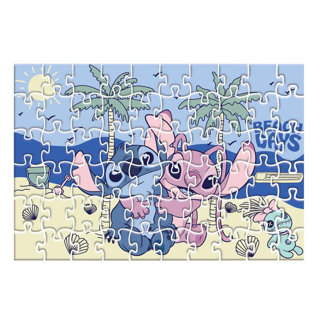 Luna: Disney Stitch 2az1-ben 60db-os puzzle és Stitch figura kép 3