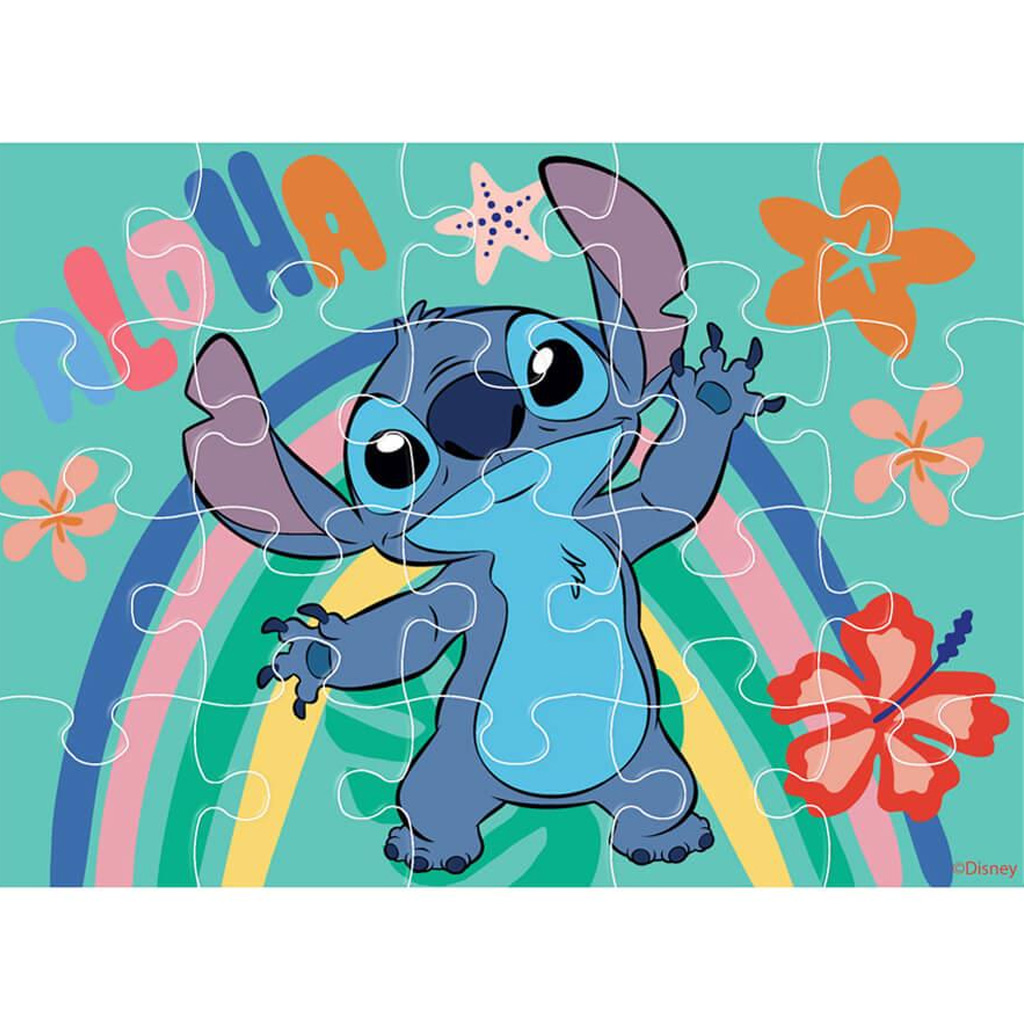 Luna: Stitch 4az1-ben puzzle szett kép 4