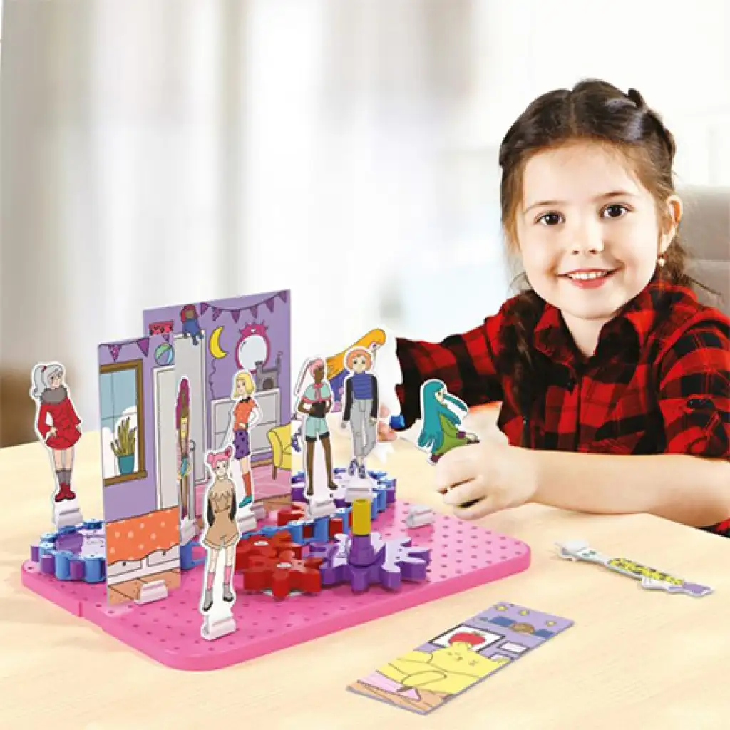 Quercetti: Divatbemutató játék gyerekeknek kép 5