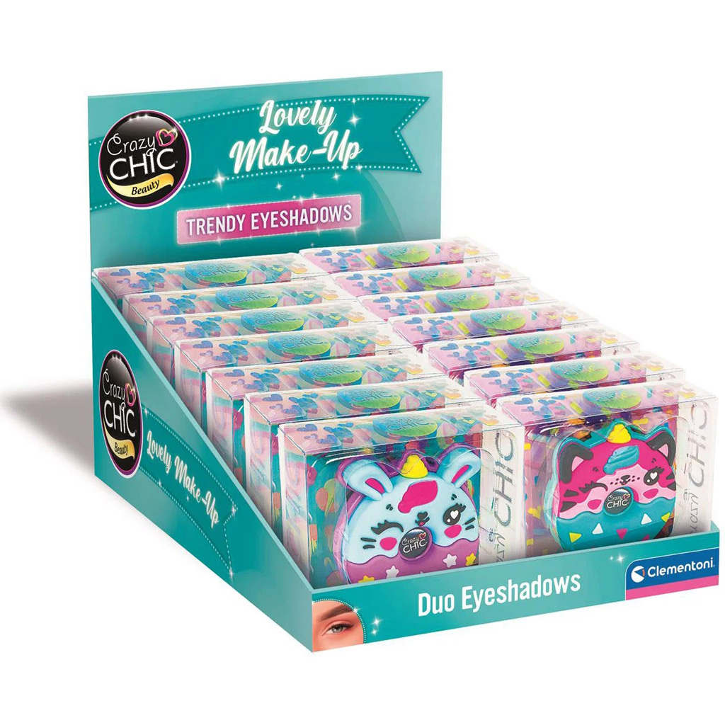 Crazy Chic: Divatos fánk alakú szemhéjpúder - Clementoni kép 1