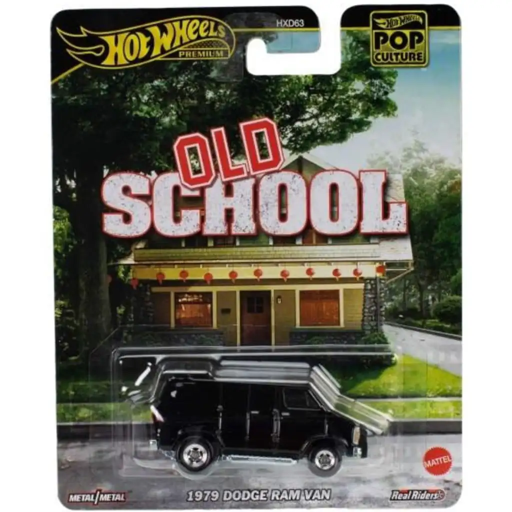 Hot Wheels: Pop kultúra széria – 1979 Dodge Ram Van kisautó 1/64 – Mattel