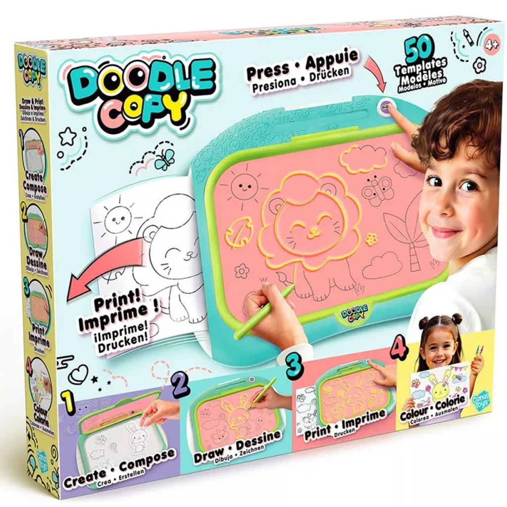 Doodle Copy rajztábla, 50 mintával