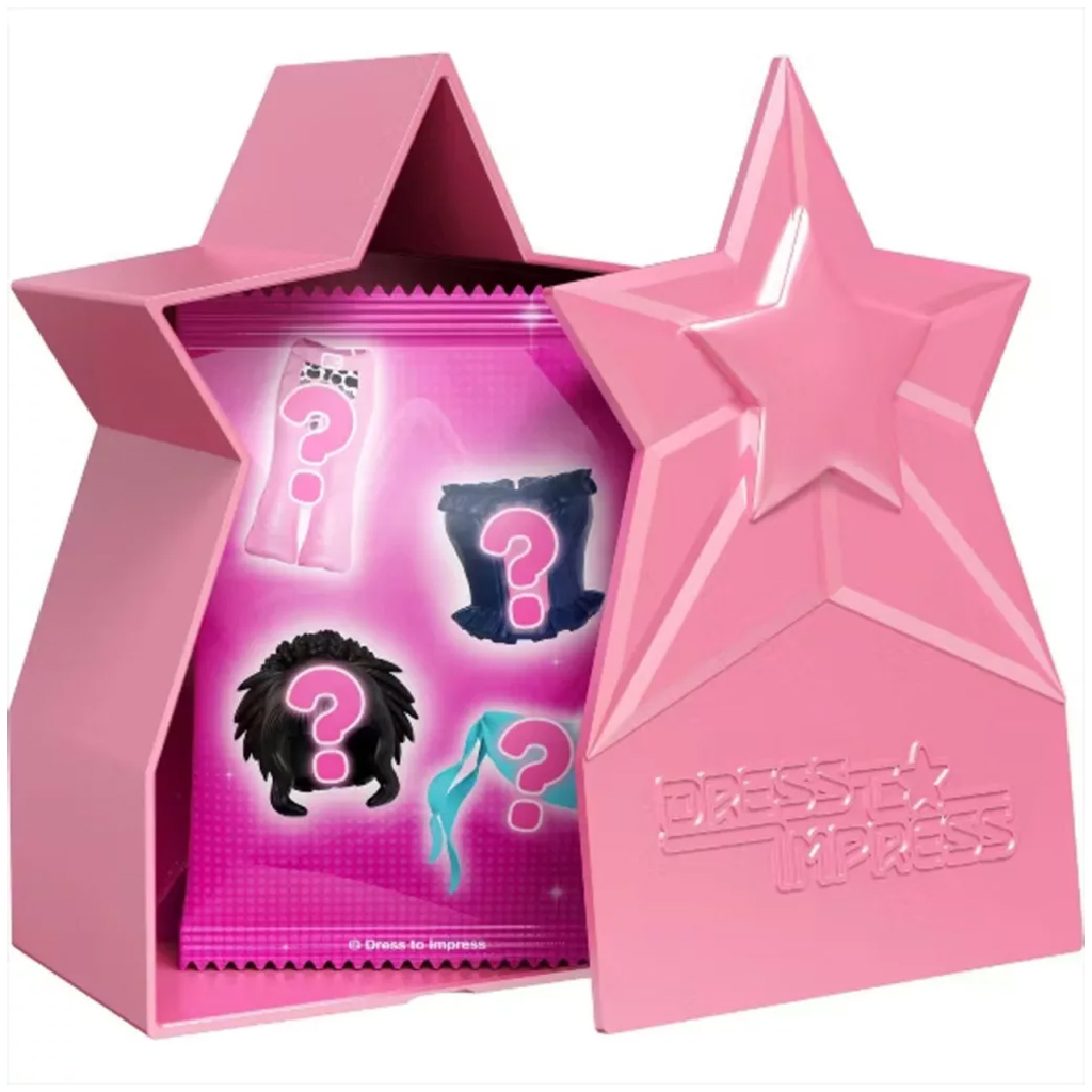 PhatMojo Dress to Impress meglepetés baba, 2. széria, DLC kóddal kép 2