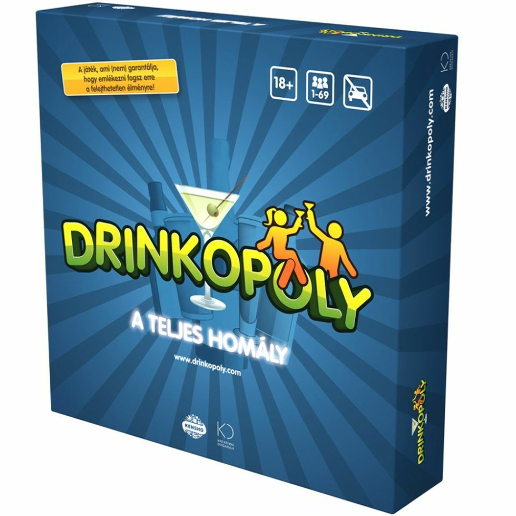 Drinkopoly: A teljes homály társasjáték