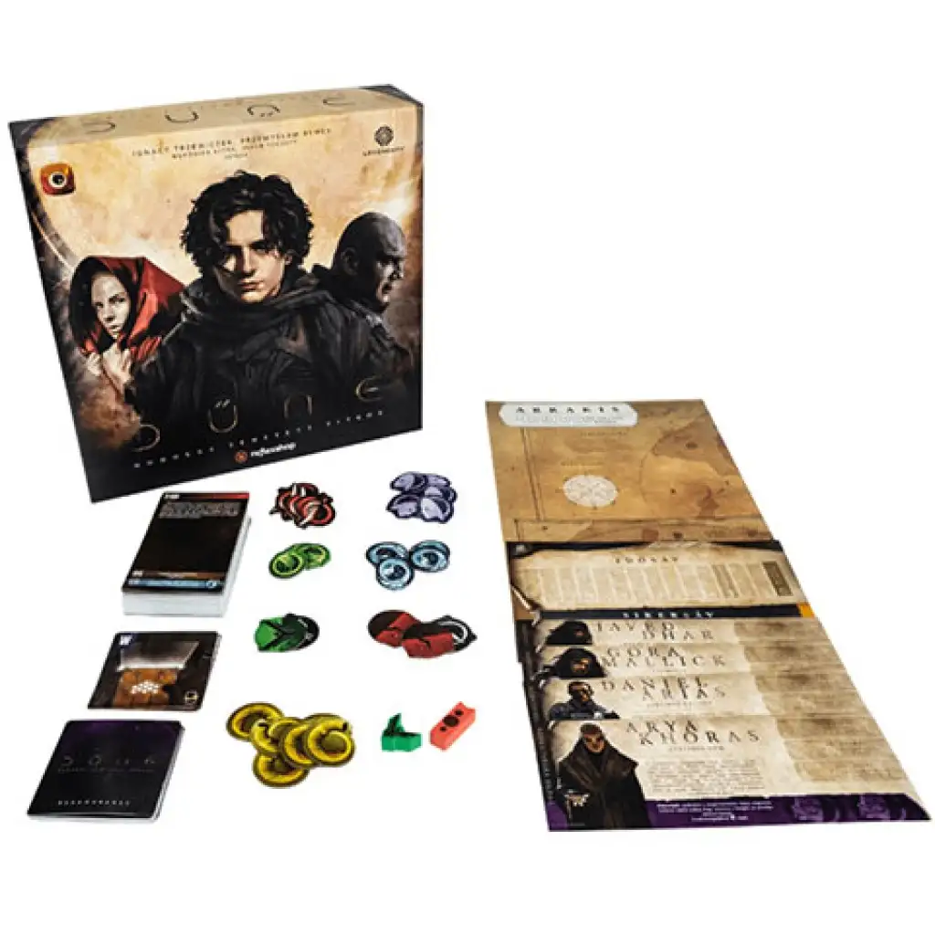 Dűne: Homokba temetett titkok társasjáték kép 2