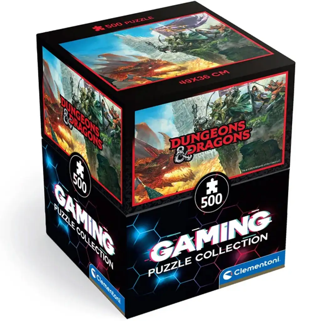 Dungeons & Dragons – Lángok földje 500db-os puzzle - Clementoni
