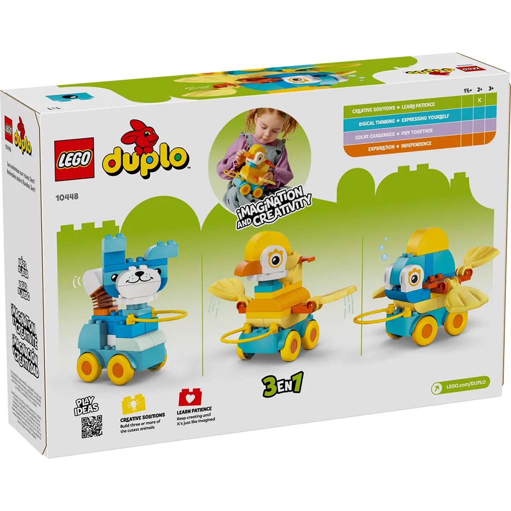 LEGO® DUPLO®: 3 az 1-ben guruló állatok (10448) kép 2
