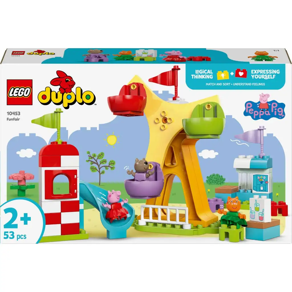 LEGO® DUPLO®: Peppa malac Vidámpark (10453)