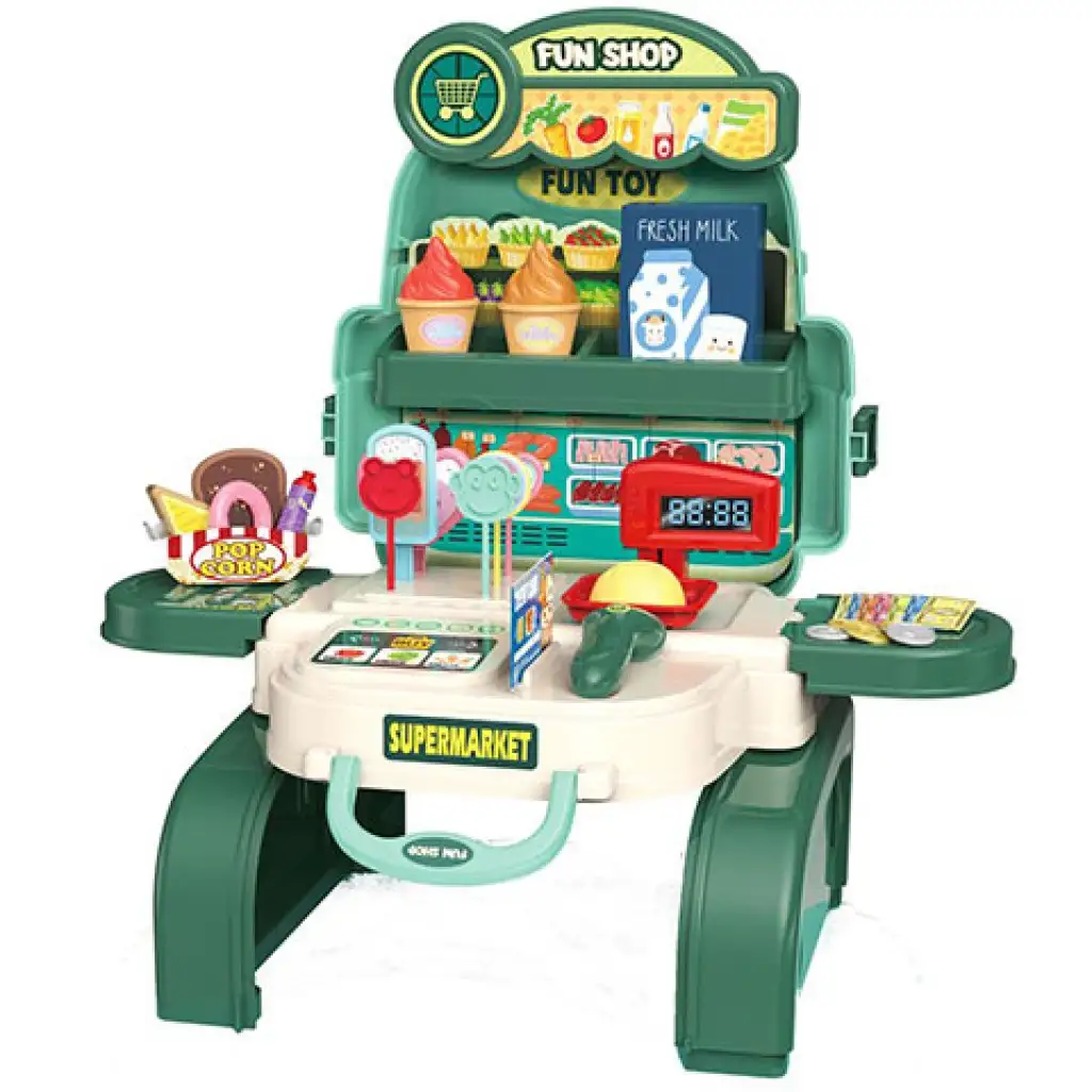 Édességbolt hátizsák tárolóban 3 az 1-ben 29db-os kép 2