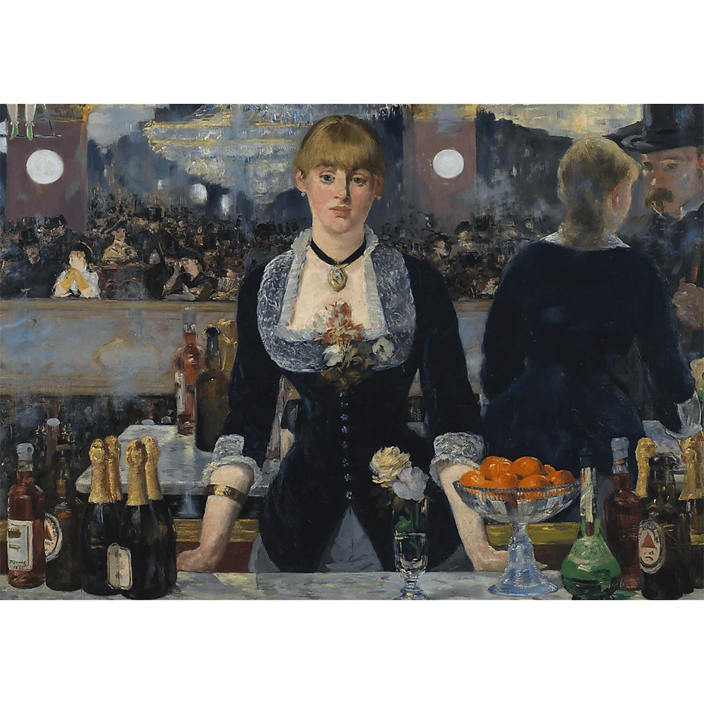 Art Collection: Édouard Manet - A Folies Bergère bárja 1000db-os puzzle - Trefl kép 2