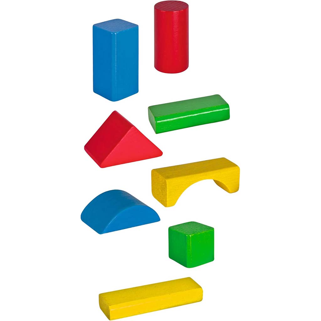 Eichhorn: Színes fakockák 50db-os szett - Simba Toys kép 3