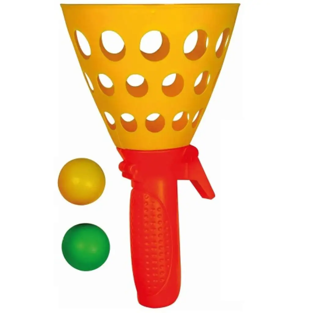 Click&Catch tölcséres elkapójáték 2db labdával