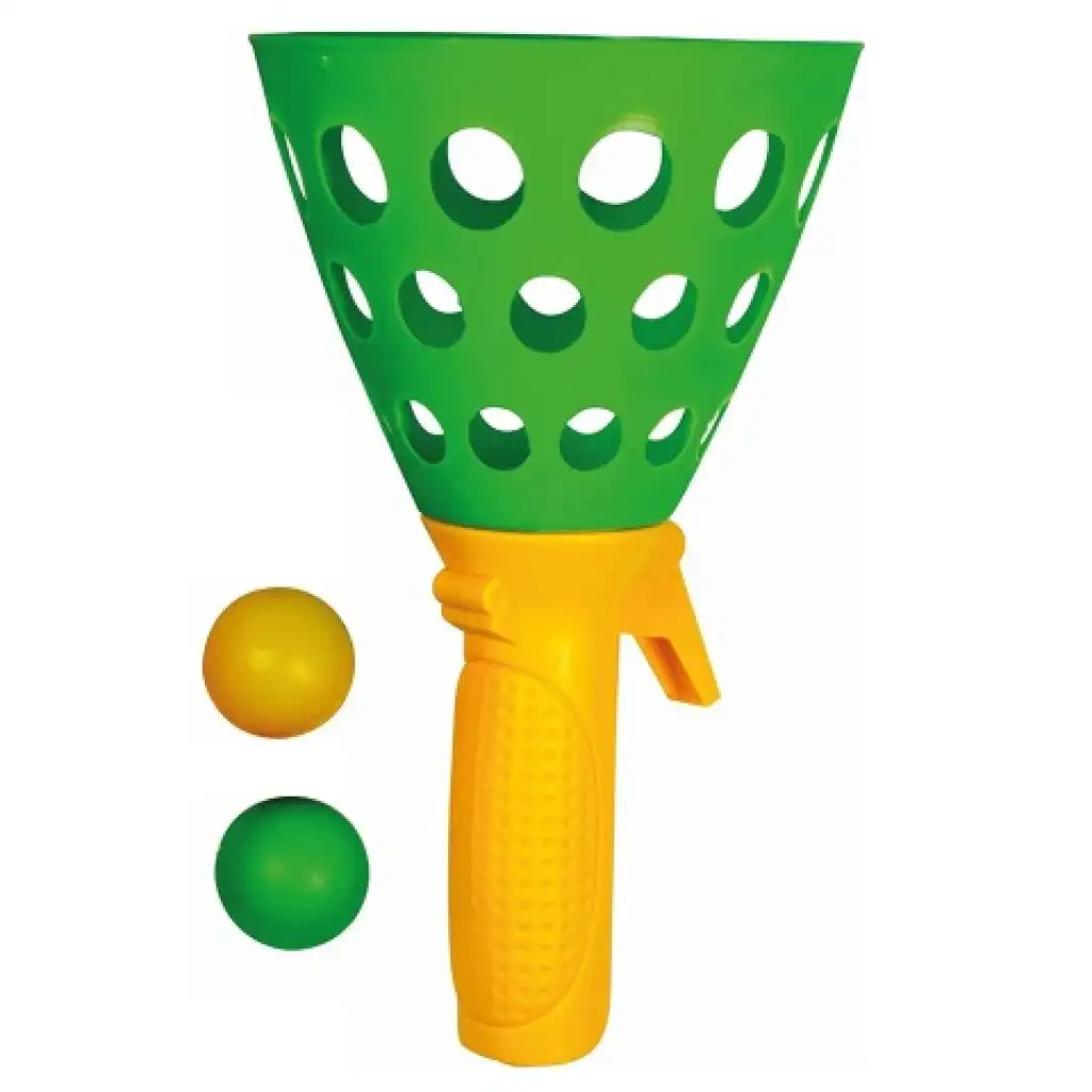 Click&Catch tölcséres elkapójáték 2db labdával kép 2