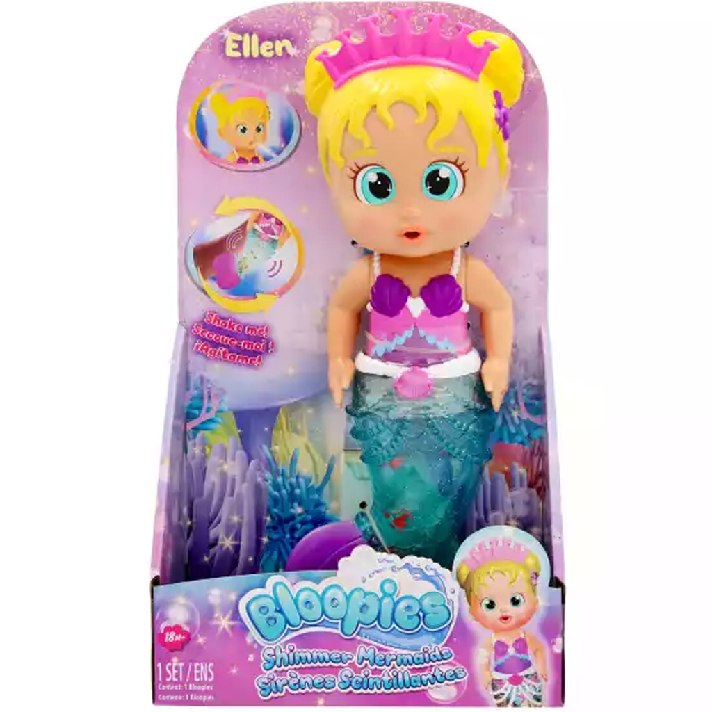 Bloopies: Mókás sellőbébi csillogó uszonnyal - Ellen kép 1