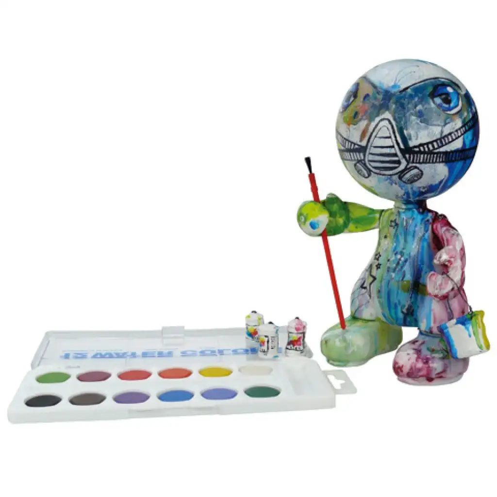 LENA: Empy kifesthető ülő fiú figura 18cm kép 2