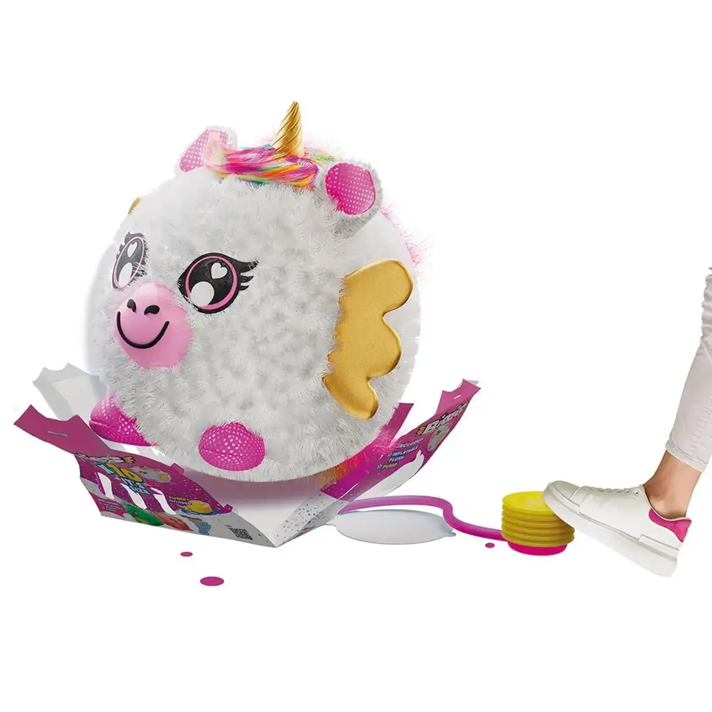 Eolo: Biggies felfújható plüss unikornis 45cm kép 2