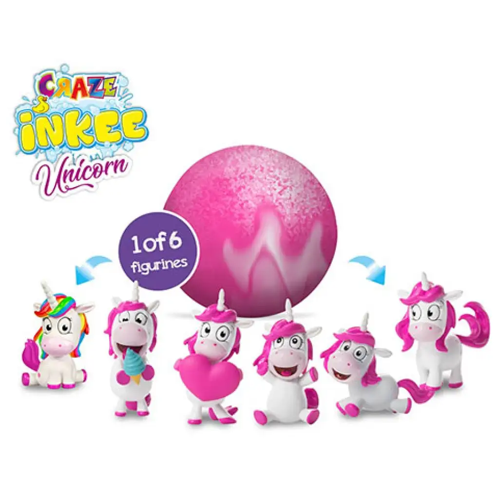 Craze: Fürdőbomba gyűjthető meglepetés unikornis figurával - EPEE kép 2