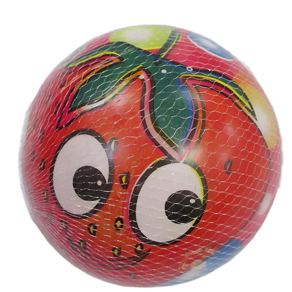 Eper mintás gumilabda 23cm-es