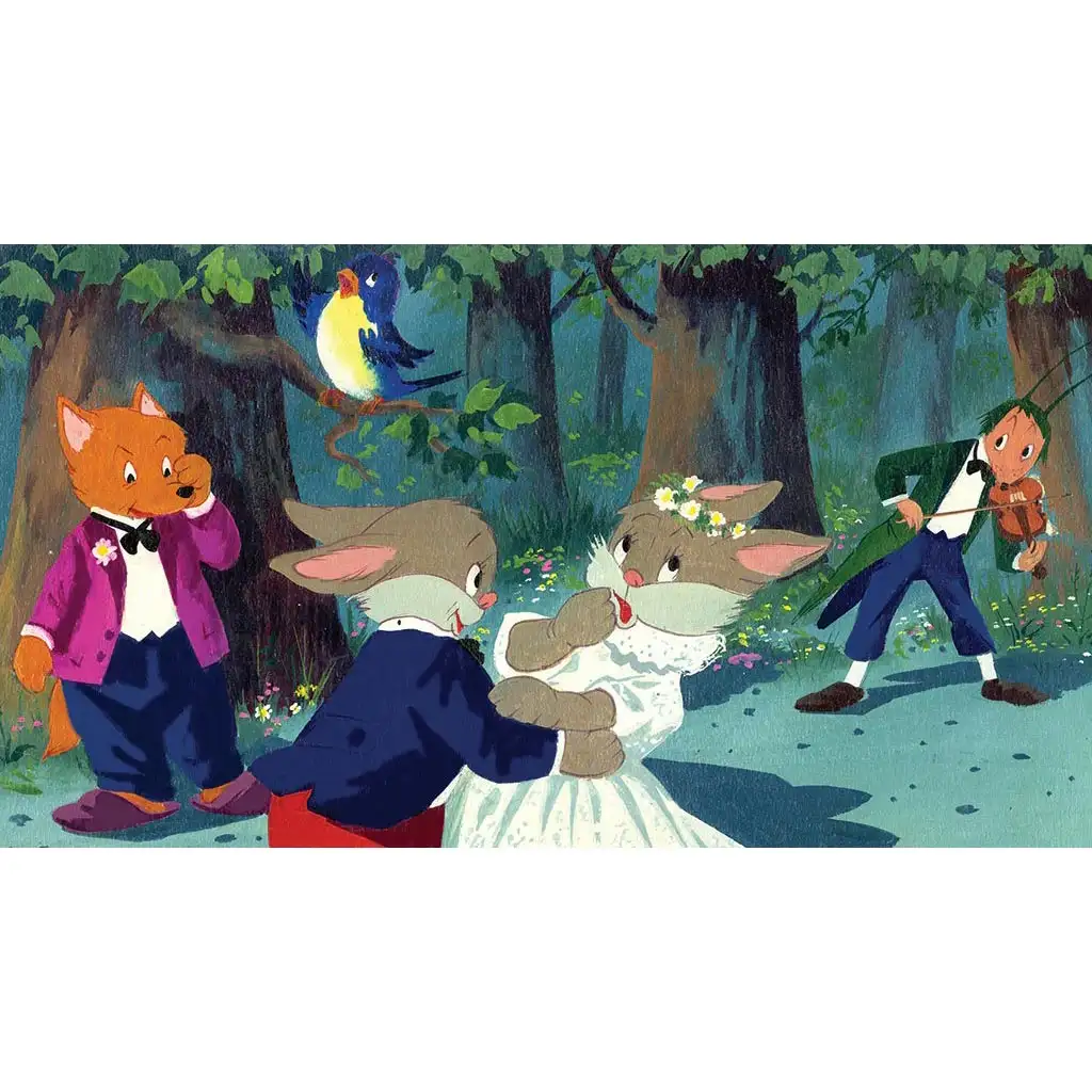 Erdei lakodalom diafilm kép 2