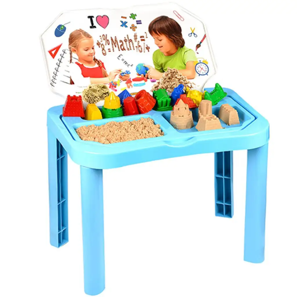 Kinetic Sand: Homokgyurmázó munkaasztal kétféle színben kép 3