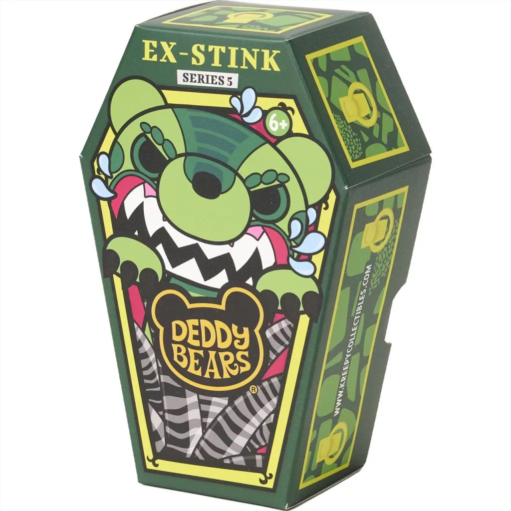 Deddy Bear Ex-Stink plüss koporsóban, 5. sorozat, 15cm kép 2