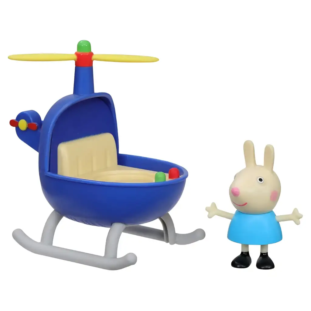 Peppa malac: Kis helikopter és Rebeka nyuszi figura szett - Hasbro kép 2