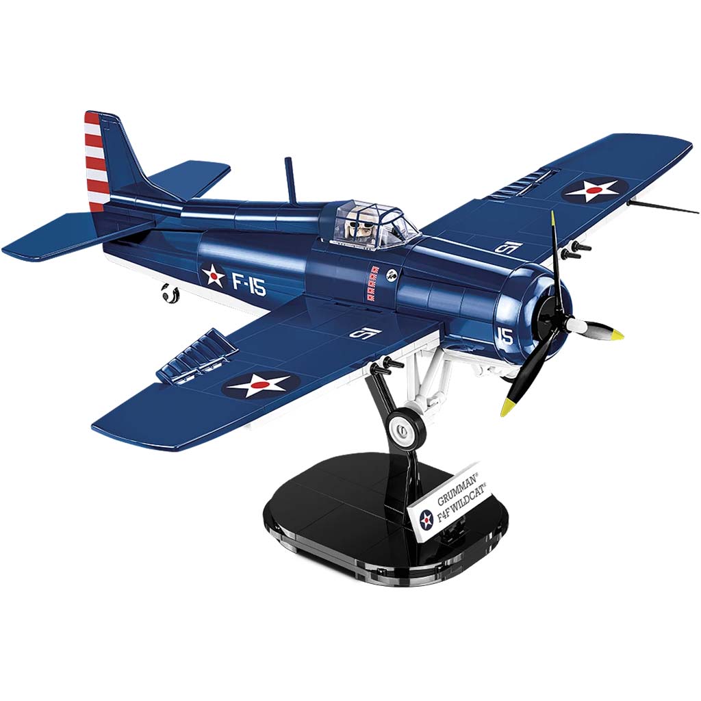 COBI: F4F Wildcat – Northrop Grumman repülőgép építőjáték (5731) kép 2