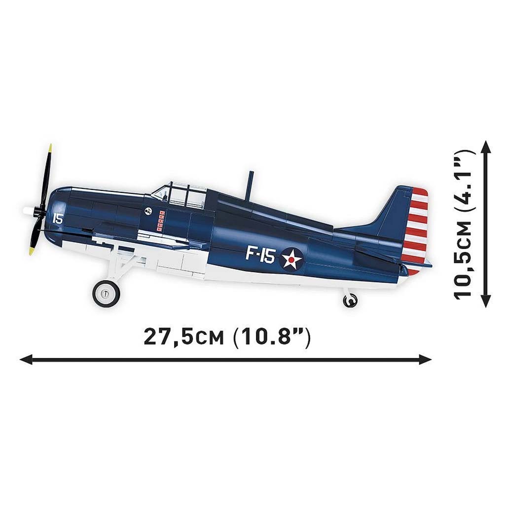 COBI: F4F Wildcat – Northrop Grumman repülőgép építőjáték (5731) kép 6