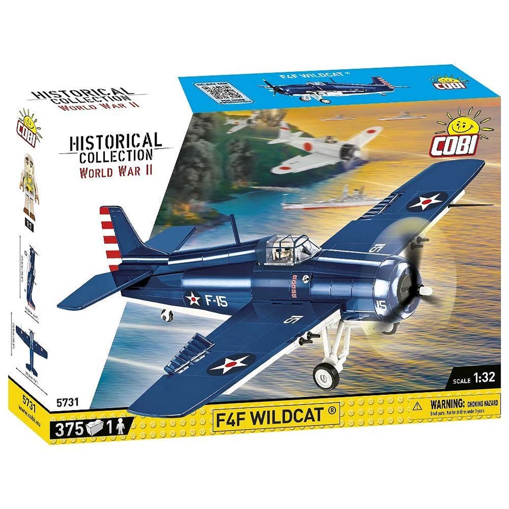 COBI: F4F Wildcat – Northrop Grumman repülőgép építőjáték (5731)