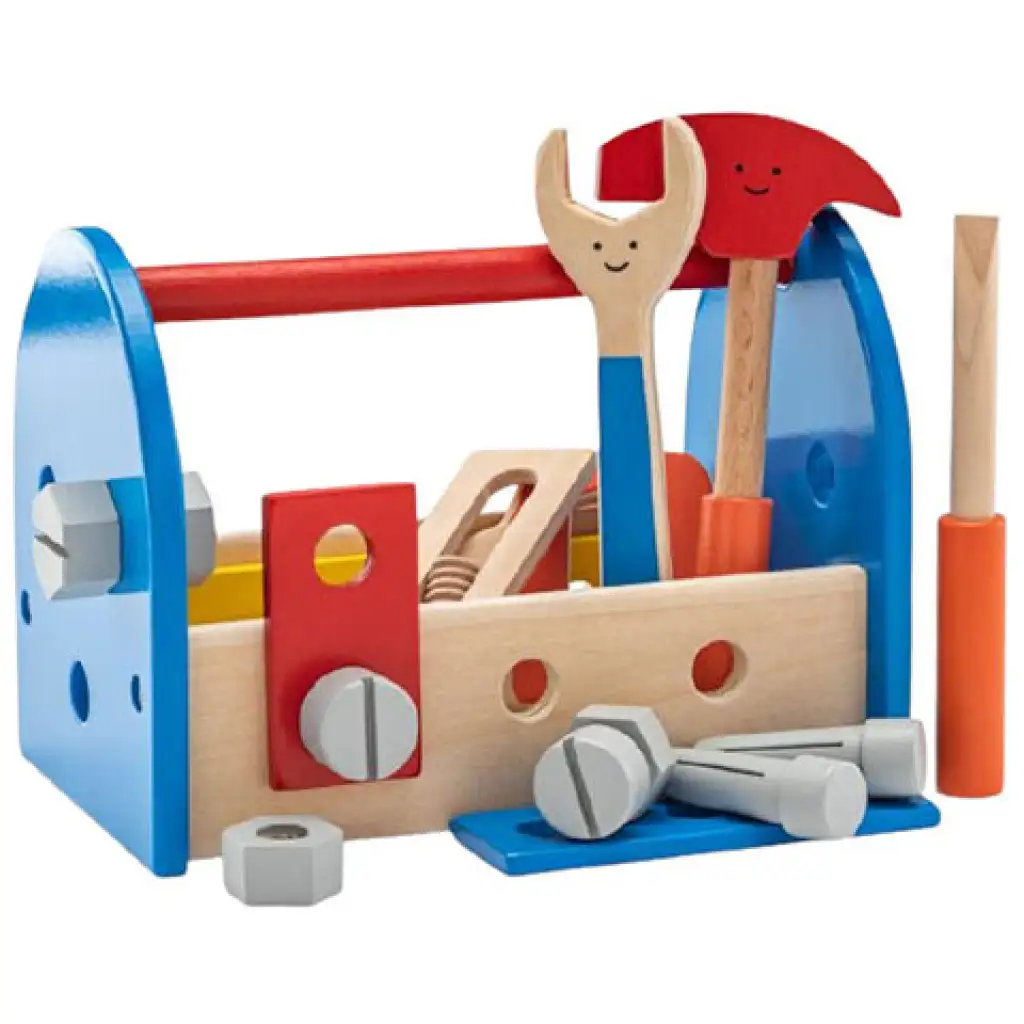 Fa szerszámos láda készlet - Woodyland kép 1